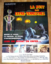 La Nuit Des EXTRA-TERRESTRES -THE Day Time ENDED- Original Poster - Affiche 1979 - £104.86 GBP