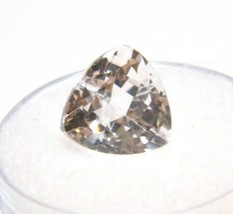 White Crystal Quartz Trillion 5.34CT 11x11x8mm Natural Loose Gemstone  NEW - £18.57 GBP