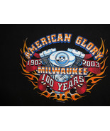 AUTHENTIC AMERICAN GLORY RIDE OF THE CENTURY 1903 2003 MOTORCYCLE TSHIRT... - £17.66 GBP