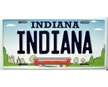 Indiana License Plate Novelty Fridge Magnet - $7.99