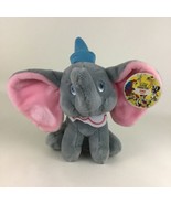 Walt Disney Classic Dumbo 13&quot; Plush Stuffed Toy Elephant Sears Tags Vint... - £35.00 GBP