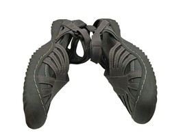 JSport by Jambu Womens Size 8M Gray Vegan Textile Poppy Sandals Close Toe Shoes - £18.12 GBP