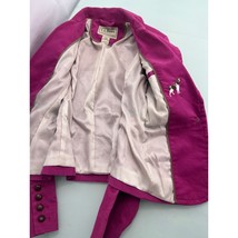 LL Bean Women&#39;s Career Blazer Jacket Pink Springer Spaniel Dog Size 4 Sm... - £31.63 GBP