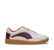 Vegan low-top white sneakers lace-up unisex natural rubber soles and mic... - $142.20