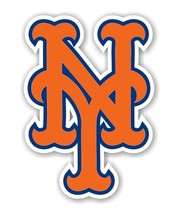 New York Mets NY (Orange) Decal / Sticker Die cut - $3.46+