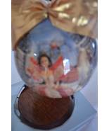 1997 Holiday Barbie 499 Decoupage Ornament-includes the Wooden Stand-NEW