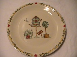 Thomson Pottery Birdhouse Dinner Plate - Set of 4 - £88.92 GBP