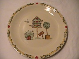 Thomson Pottery Birdhouse Dinner Plate - Set of 4 - £88.01 GBP