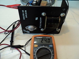 ELPAC SOLV30-24 POWER SUPPLY 115V / 230VAC IN TO 24VDC 2A OUT USED TESTS... - $19.95