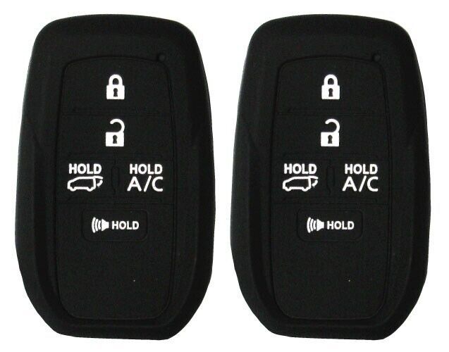 2 Pack Keyless Entry Rubber Key Fob Remote Cover Toyota RAV4 2021 2022 2... - $16.03