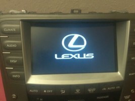 06-08 LEXUS IS250 IS350 NAVIGATION GPS TOUCH SCREEN RADIO CD CLIMATE INFO - $692.01
