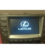 06-08 LEXUS IS250 IS350 NAVIGATION GPS TOUCH SCREEN RADIO CD CLIMATE INFO - $948.42 CAD