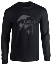 Star Wars The Force Awakens Kylo Ren Mask Long Sleeve T-Shirt All Sizes ... - £18.31 GBP