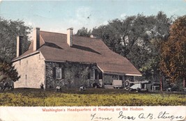 Newburg New York~George Washington&#39;s Headquarters On The Hudson Postcard 1907 - £4.78 GBP
