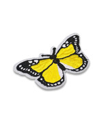 Yellow Butterfly SewnOn/IronOn Embroidery Patch (Primarily Yellow) App 7... - £1.50 GBP