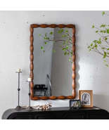 Modern Mirror With Solid Wood Frame Wall-Mounted - $11,554.61 MXN