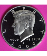 GEM Proof Silver 2000 S John F Kennedy Half Dollar Dcam Exact Coin Shown... - $24.99