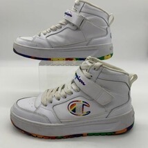 Champion Womens Nan’an High Top Shoes Size 7.5 Rainbow J640-0122  - £22.42 GBP