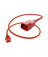 UNC Group PWCD-C13C14-15A-03F-RED POWER CORD C13 - C14, 14AWG, 15AMP, 25... - €24,84 EUR