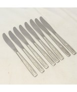 Oneida Autumn Memory Dinner Knives 8-1/4&quot;  Lot of 8 - €20,34 EUR