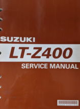 Suzuki LT-Z400 Service Shop Manual OEM 99500-43061-01E K3 K4 2003-2004 - $78.99