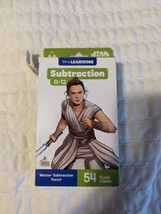 Star Wars Subtraction 0-12 Flash Cards, Grade 1-3 Complete - £2.33 GBP