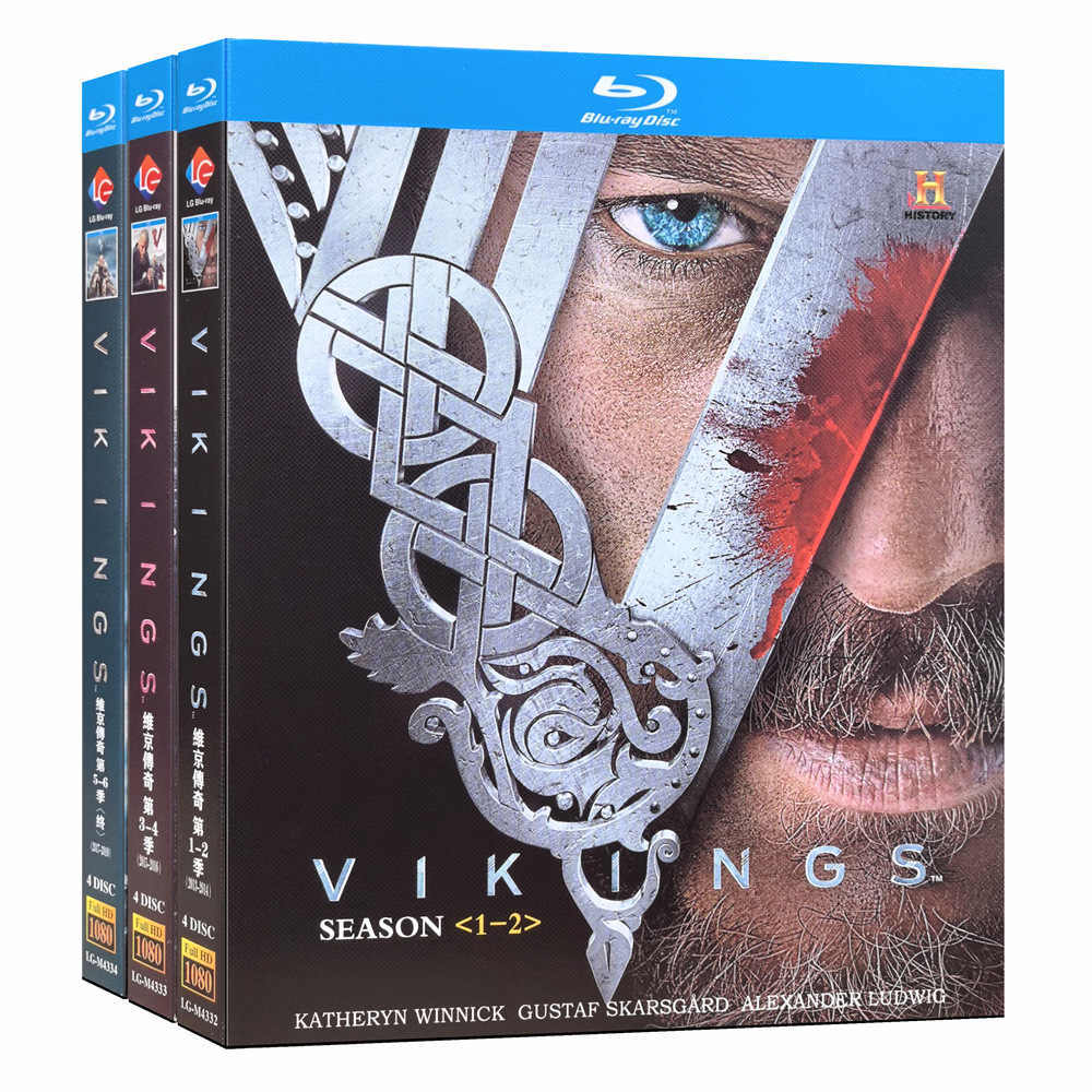 Vikings Season 1-6 Blu-ray 1080P BD - $89.00