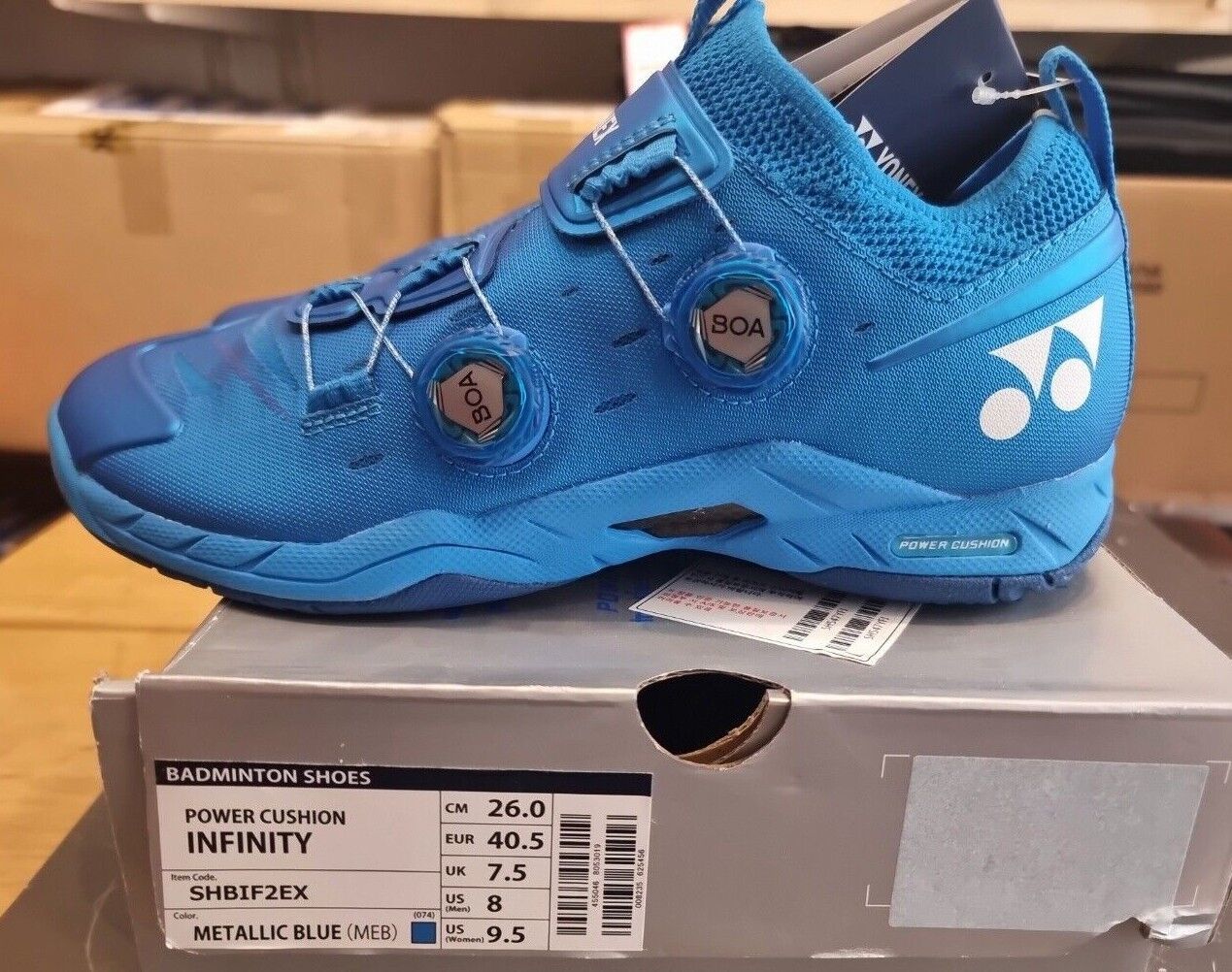 Yonex Power Cushion INFINITY Men&#39;s Badminton Shoes Sport [US:8/260] NWT ... - $186.21