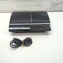 Sony PlayStation 3 Fat PS3 80GB Black Console Gaming System CECHL01- TESTED - $125.76