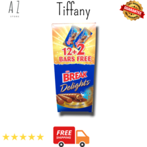 1Pack 12PCs Tiffany Break Delights Crunchy Cream Filled Wafers Rolls تيف... - $26.59