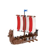 Viking Ship Knight Sea Vessel Lotr War Military Action Figures - €49,37 EUR