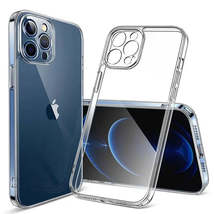 Clear Phone Case For iPhone 12 13 Pro Max Mini Case Silicone Soft Cover For iPho - £6.28 GBP+