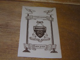 Vintage Catharine H. Bolton Ribbons with Wings and Shield Her Book Brown Sepia  - $4.99