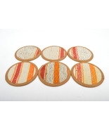 kilim coasters,Coaster 4,5&#39;&#39;, handmade coaster,wool coasters, homedecor ... - $29.00