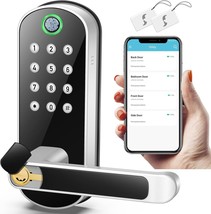 Sifely Digital Smart Door Lock (Smart Lock), Keypad Entry Door Lock, Key... - $87.94