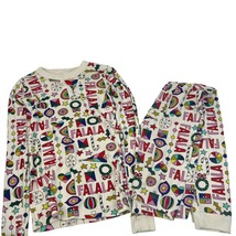 Hanna Andersson Size 160 US 14 Pajama’s Falala Fa La La Christmas Pj’s 2 Pc Set - $23.27