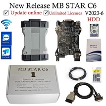 New Mb Star C6 Doip Wifi for Mercedes-benz Car Fault Diagnosis Instrument V2023. - £433.31 GBP