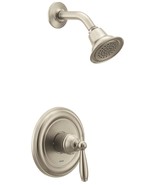 New Moen UT2152EPBN Brantford 1-Handle Shower Trim Kit No Valve - Brushe... - $2,319.79 MXN