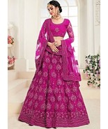 Rosa Lehenga Choli Hochzeit Bollywood Sari Designer Indien Lehenga Party... - £38.67 GBP