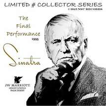 Frank Sinatra Final Performance 1995 CD Soundboard Palm Springs, CA 2/25... - $20.00