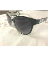 $34 NEW Dana Buchman Womens Black with white &amp; Bling Sunglasses - £7.97 GBP