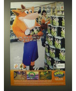2002 Konami Crash Bandicoot The Wrath of Cortex Video Game Advertisement - £14.55 GBP
