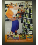 2002 Konami Crash Bandicoot The Wrath of Cortex Video Game Advertisement - £14.76 GBP