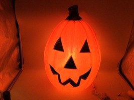 GENERAL FOAM PLASTICS Blow Mold Pumpkin Light Up Halloween Jack O Lanter... - $59.40