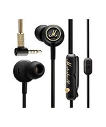 Marshall Stereo InEar Earphone Mode EQ, Black/Gold  - £123.33 GBP