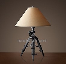 Royal Marine Tripod Table Lamp Lustrous Finish - Home Decor - £241.04 GBP