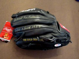 FRANK ROBINSON GOLD GLOVE 1958 REDS HOF SIGNED AUTO RAWLINGS GG GLOVE PS... - £306.36 GBP