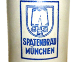 1950/60s Spaten Brau Munich 1L Masskrug German Beer Stein - £19.26 GBP