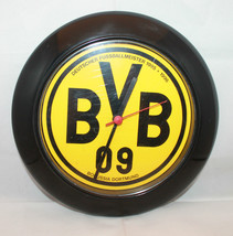 Borussia Dortmund Bundesliga Soccer Wall Clock 25cm 9.75&quot; BVB 09 Tested ... - $55.72
