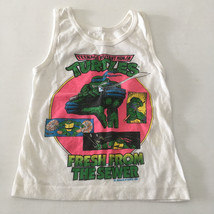 Vintage teenage mutant ninja turtles fresh from the sewer neon graphic s... - $54.24 CAD